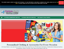 Tablet Screenshot of custom-funky.com